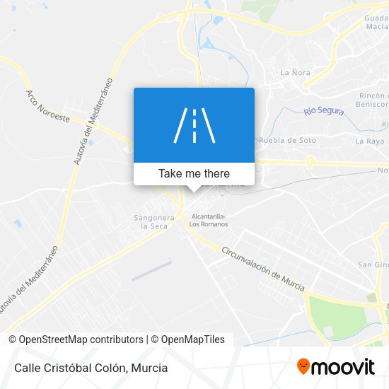 Calle Cristóbal Colón map