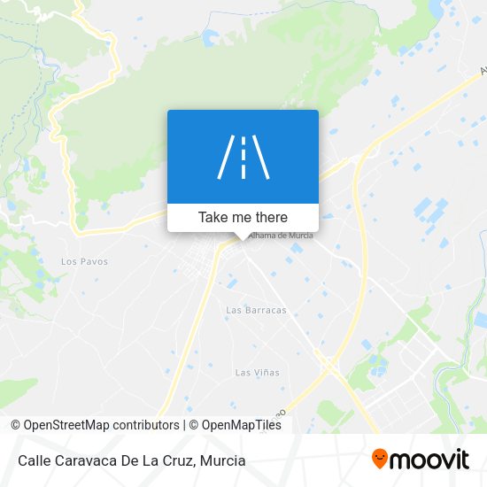 Calle Caravaca De La Cruz map