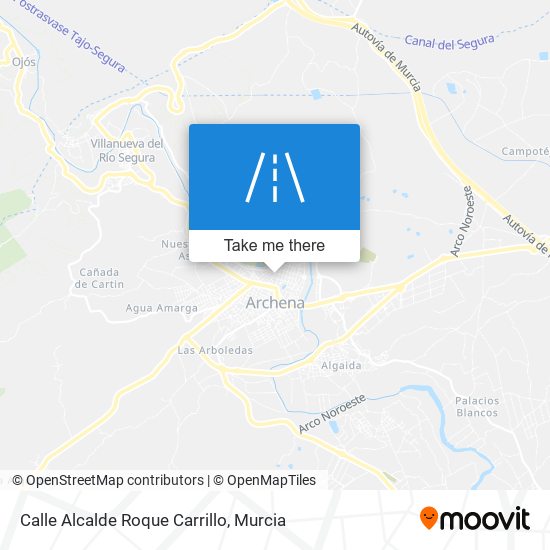 Calle Alcalde Roque Carrillo map