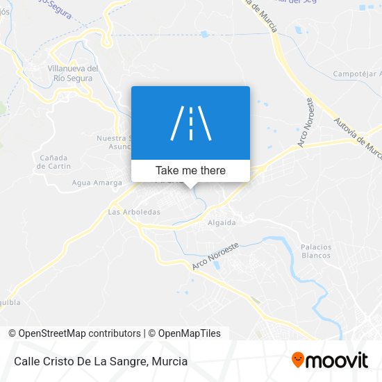 Calle Cristo De La Sangre map