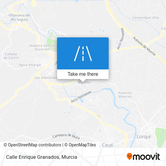 Calle Enrique Granados map
