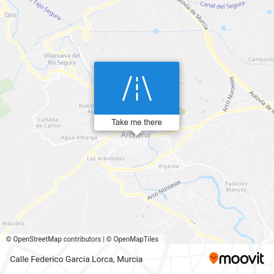 Calle Federico García Lorca map