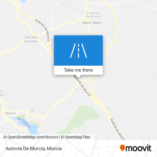 Autovía De Murcia map