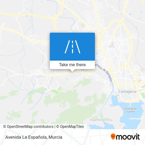 Avenida La Española map
