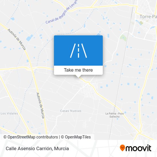 Calle Asensio Carrión map