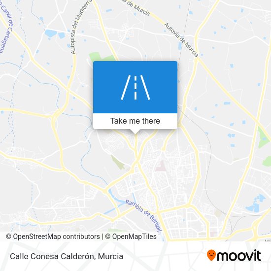 Calle Conesa Calderón map