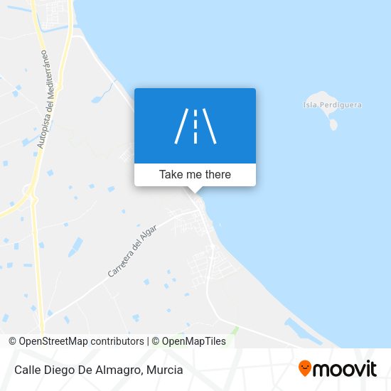 Calle Diego De Almagro map