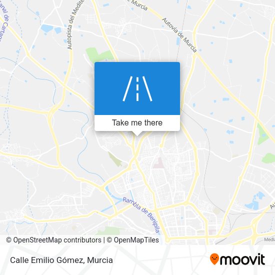 Calle Emilio Gómez map