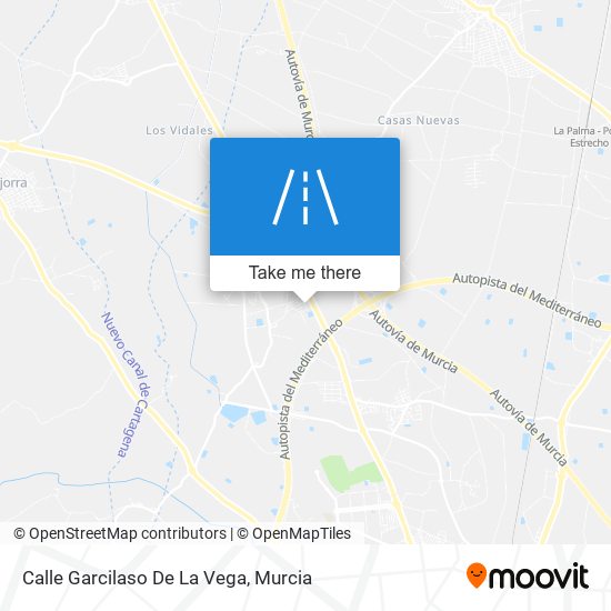 mapa Calle Garcilaso De La Vega