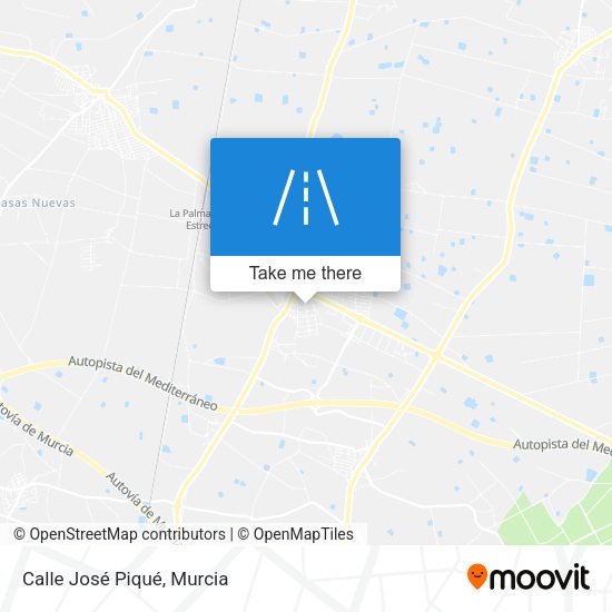 Calle José Piqué map