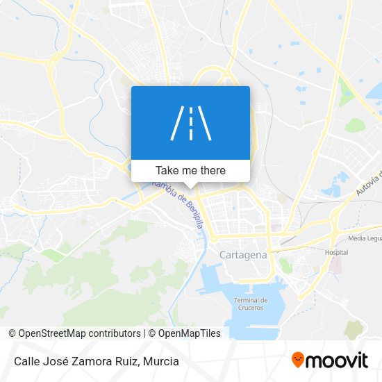 Calle José Zamora Ruiz map