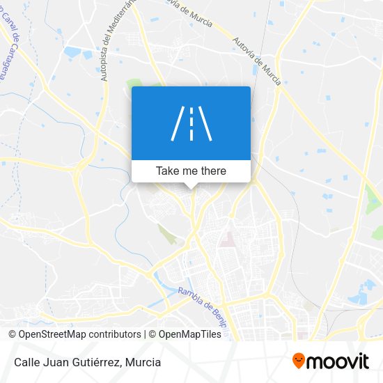 Calle Juan Gutiérrez map