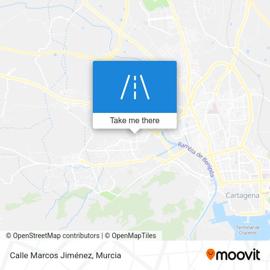 Calle Marcos Jiménez map