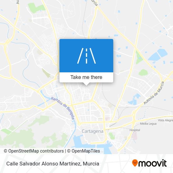Calle Salvador Alonso Martínez map
