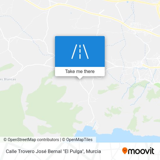 Calle Trovero José Bernal "El Pulga" map