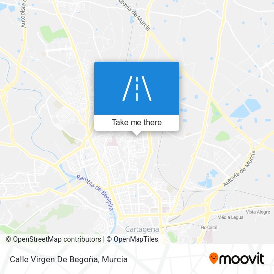 Calle Virgen De Begoña map