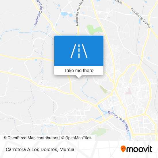 Carretera A Los Dolores map