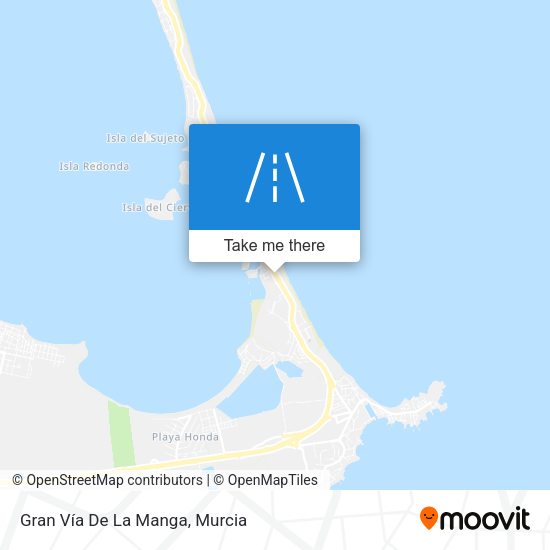 Gran Vía De La Manga map
