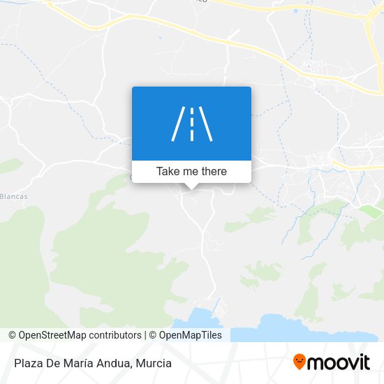 Plaza De María Andua map