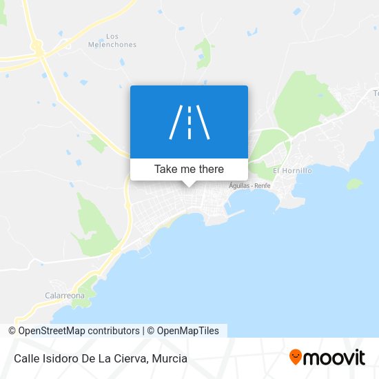 Calle Isidoro De La Cierva map