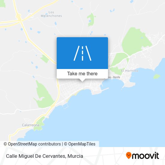 Calle Miguel De Cervantes map