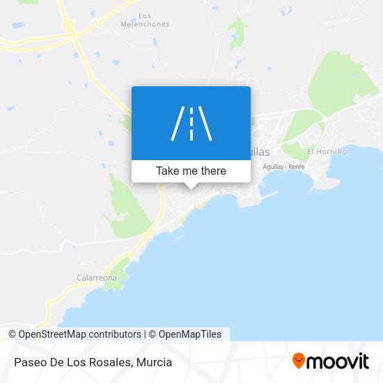 Paseo De Los Rosales map