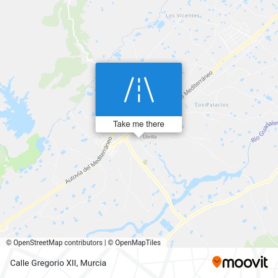 Calle Gregorio XII map