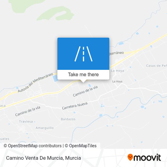 Camino Venta De Murcia map