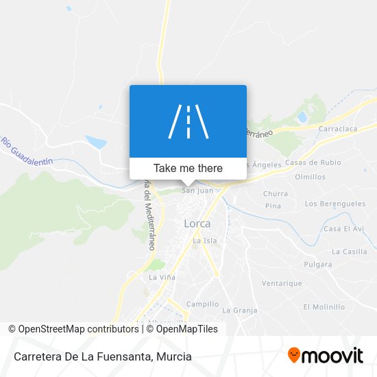 Carretera De La Fuensanta map