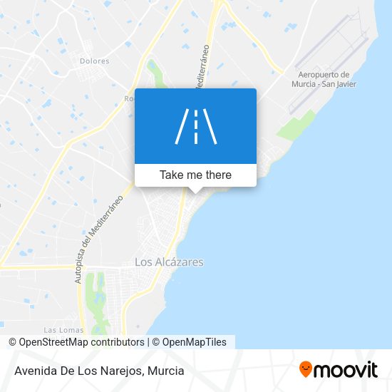 Avenida De Los Narejos map