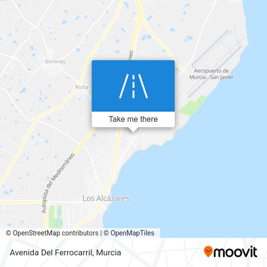 Avenida Del Ferrocarril map