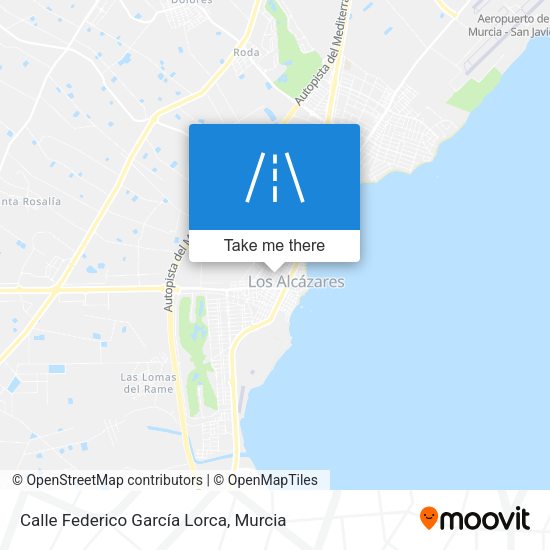 Calle Federico García Lorca map