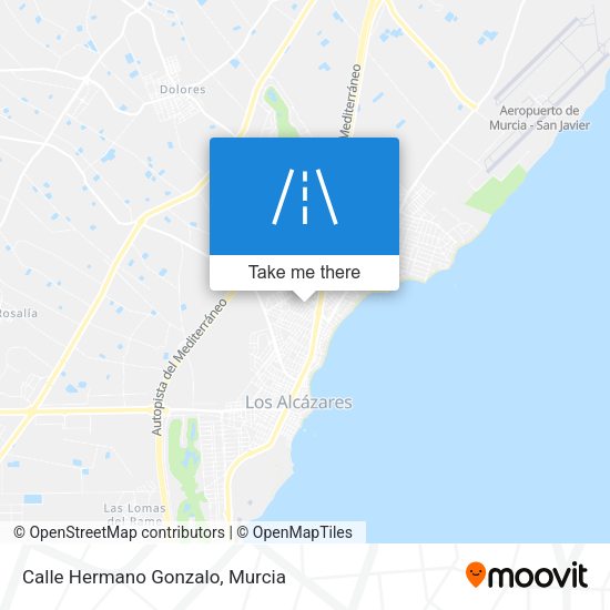 Calle Hermano Gonzalo map