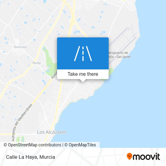 Calle La Haya map