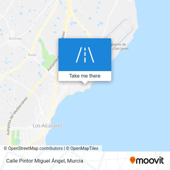 Calle Pintor Miguel Ángel map