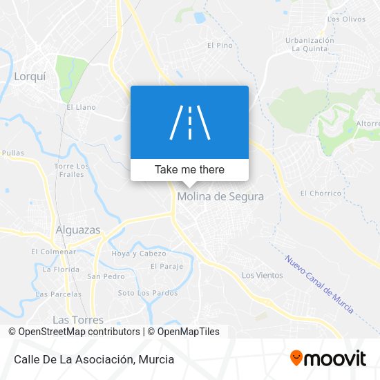 Calle De La Asociación map