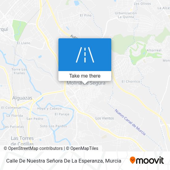 Calle De Nuestra Señora De La Esperanza map