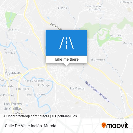 Calle De Valle Inclán map