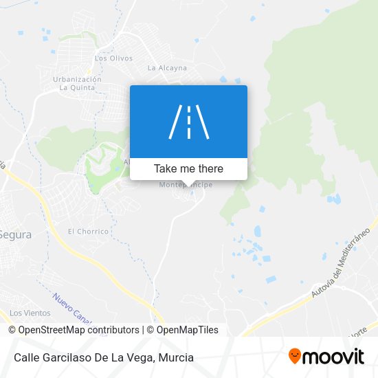 Calle Garcilaso De La Vega map