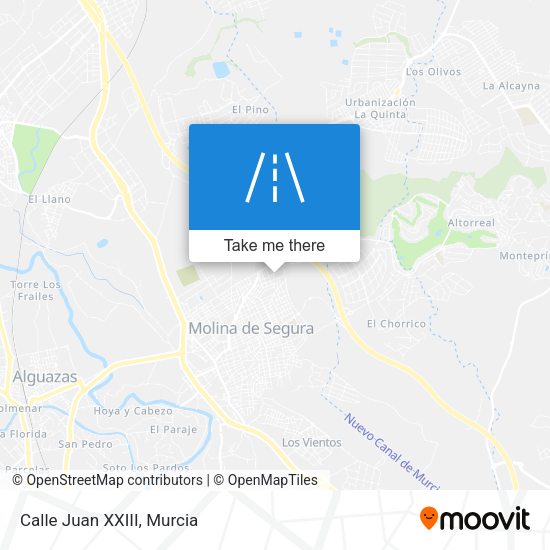 Calle Juan XXIII map