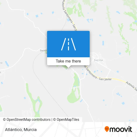 Atlántico map