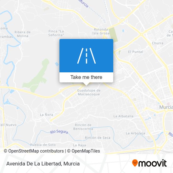 Avenida De La Libertad map