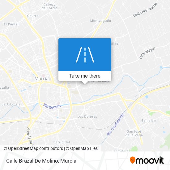 Calle Brazal De Molino map