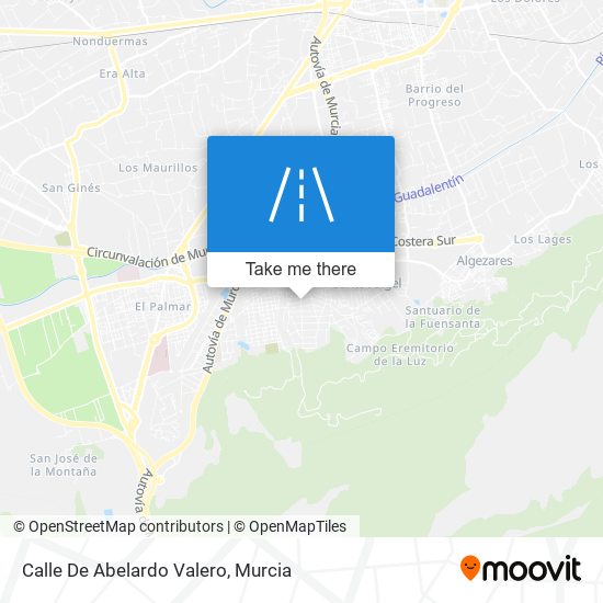 mapa Calle De Abelardo Valero