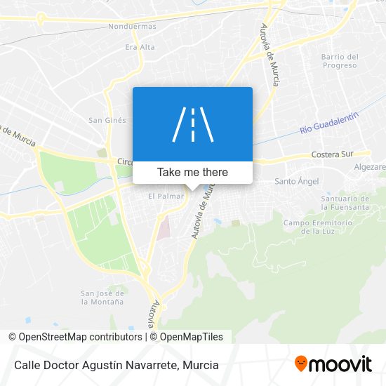 Calle Doctor Agustín Navarrete map