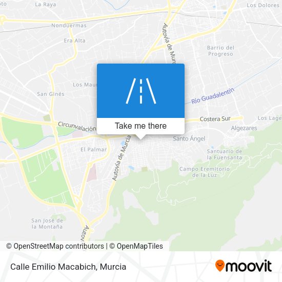 Calle Emilio Macabich map