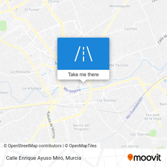 Calle Enrique Ayuso Miró map