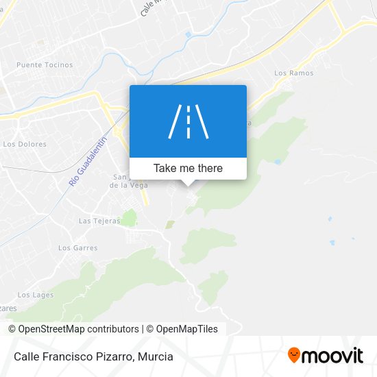 Calle Francisco Pizarro map