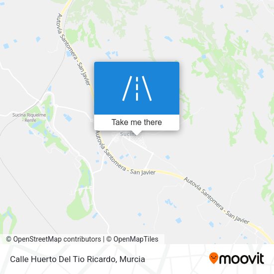 Calle Huerto Del Tio Ricardo map