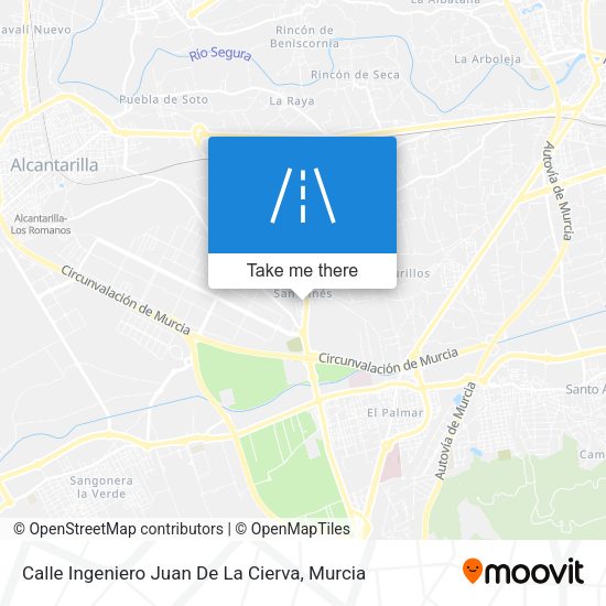 Calle Ingeniero Juan De La Cierva map
